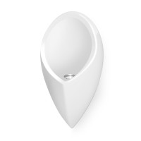 Admiral Mini Waterloos Urinoir Wit GRP Horizontale Connectie Uridan®