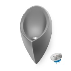 Admiral Waterloos Urinoir Grijs GRP High Tech Cover Horizontale Connectie Uridan®