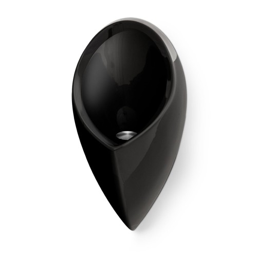 Admiral Waterloos Urinoir Zwart GRP Horizontale Connectie Uridan®