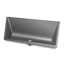 Crew 120cm Waterloos Urinoir Donkergrijs GRP Horizontale Connectie Uridan®