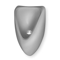 Master Waterloos Urinoir Grijs GRP Horizontale Connectie Uridan®