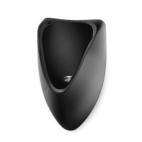 Master Waterloos Urinoir Zwart GRP Horizontale Connectie Uridan®