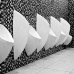 Admiral Mini Waterloos Urinoir Zwart GRP Horizontale Connectie Uridan®