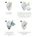 2x Blokkeervloeistof uriLock 300ml Waterloos Urinoir Uridan®